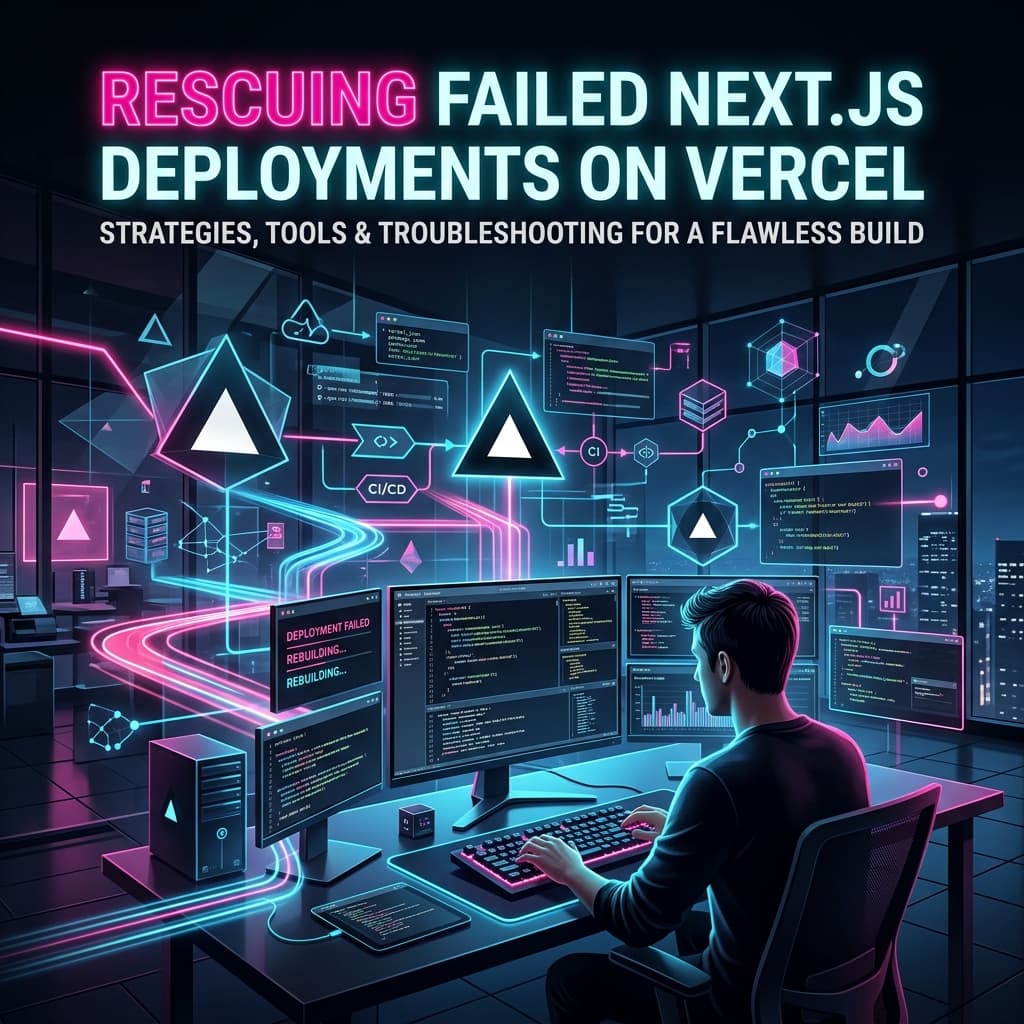 Next.js Deployment Failed on Vercel? The Ultimate Debugging Guide